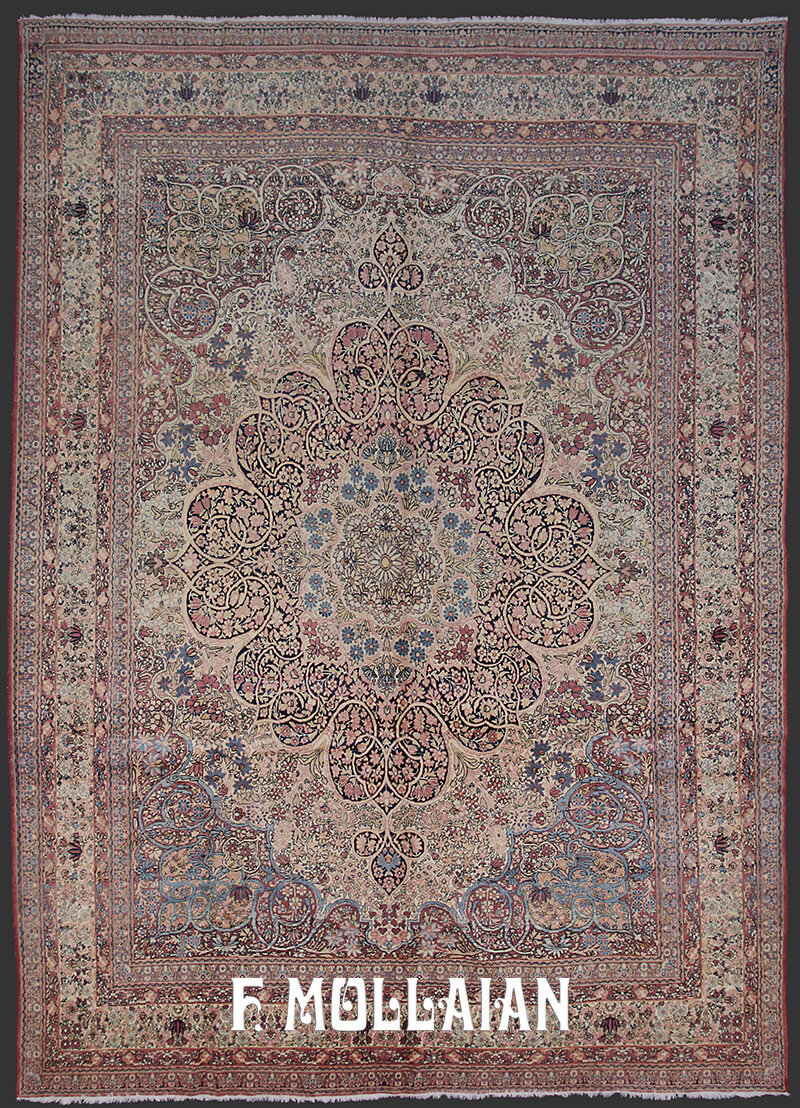Alfombra Persa Antigua Kerman n°:72649069
